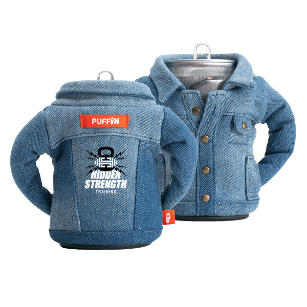 The Denim Can Cooler, By Puffin Drinkwear 2