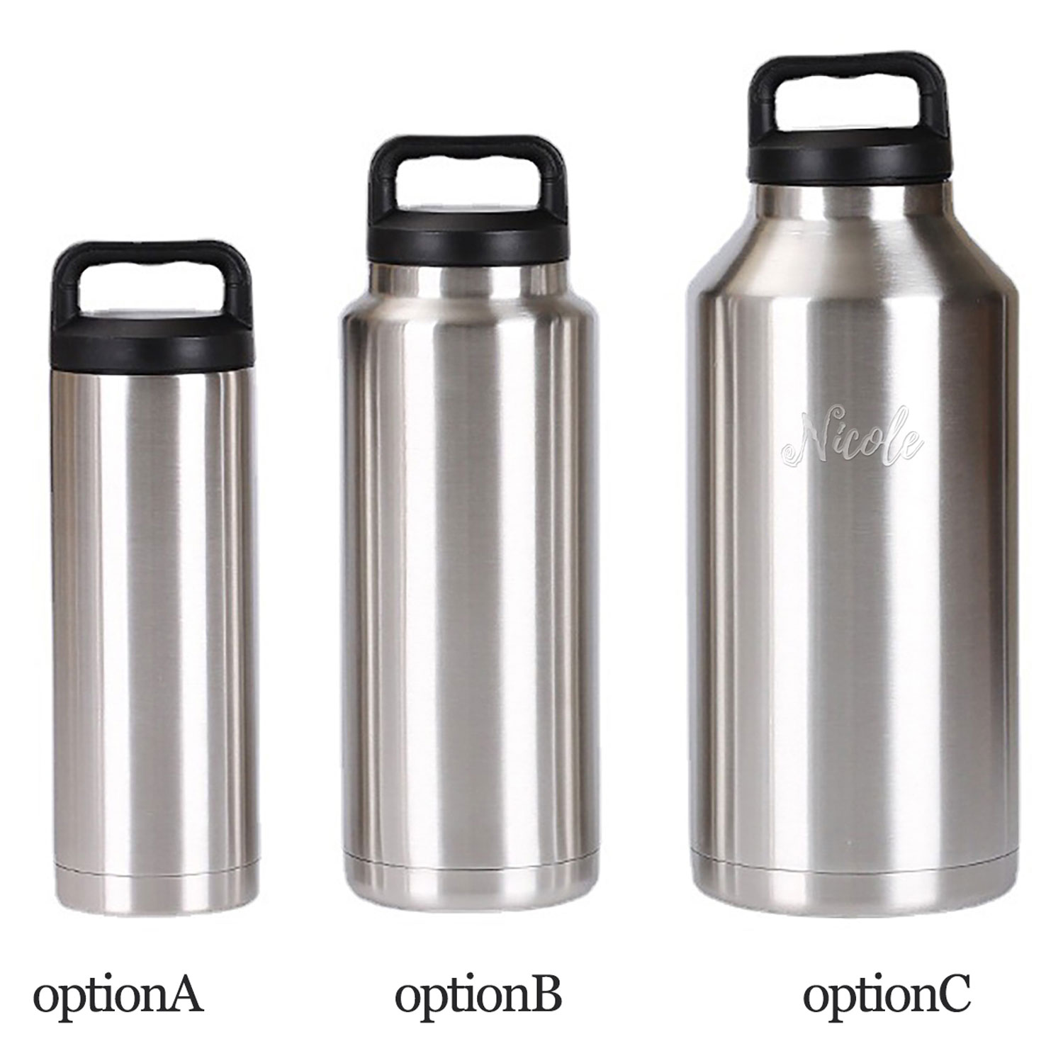 18Oz Stainless Steel Insulated Outdoor Hiking Sports Bottle 2