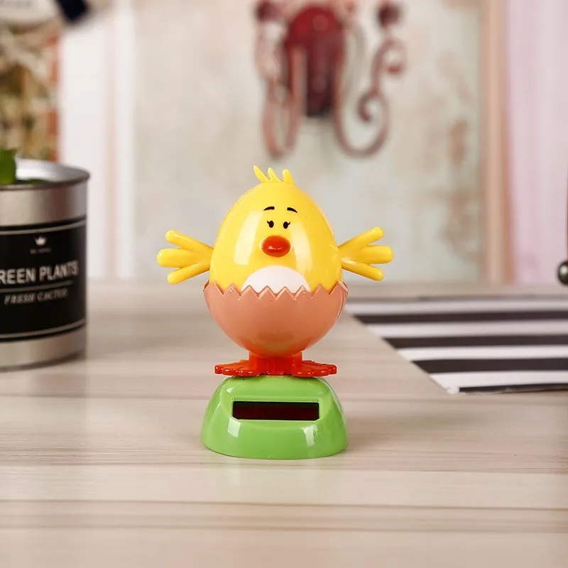 Solar Powered Shaking Head Car Decoration Dancing Toys 17