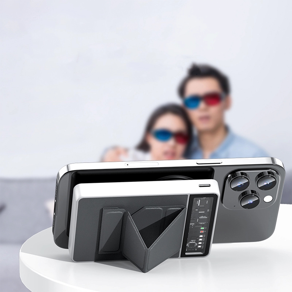 10000Mah Foldable Fast Charging Magnetic Wireless Charger 3