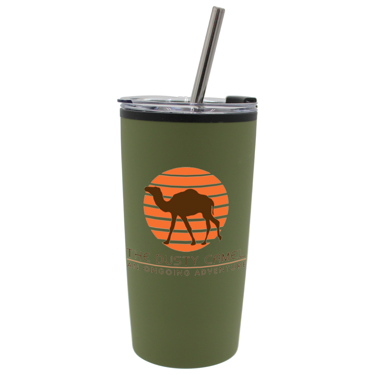 Halcyon 20 oz. Niagara Tumbler with Stainless Straw/Flip Top Lid, Full Color Digital 3