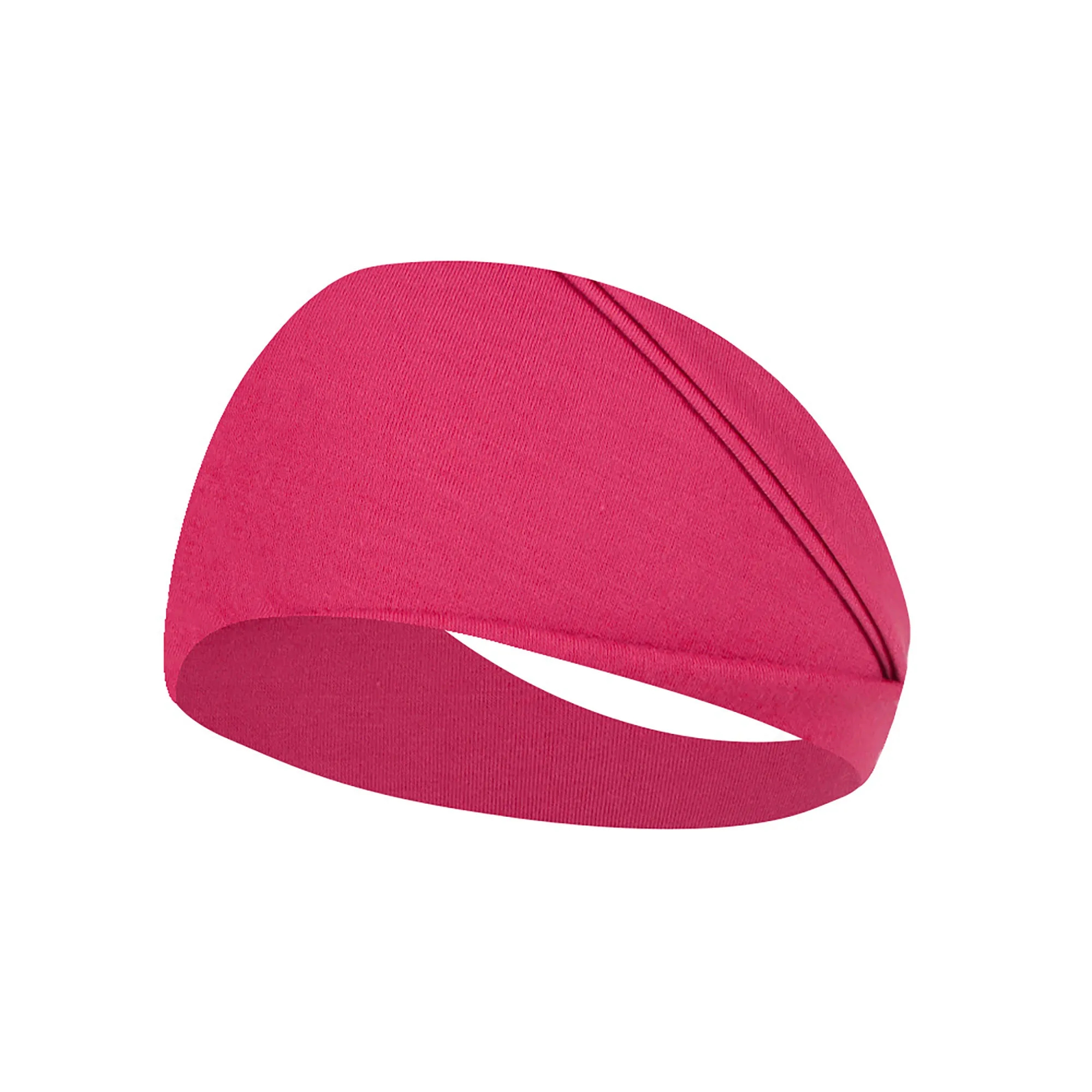 Pure Color Elastic Sports Workout Yoga Headbands Moq 50pcs 7