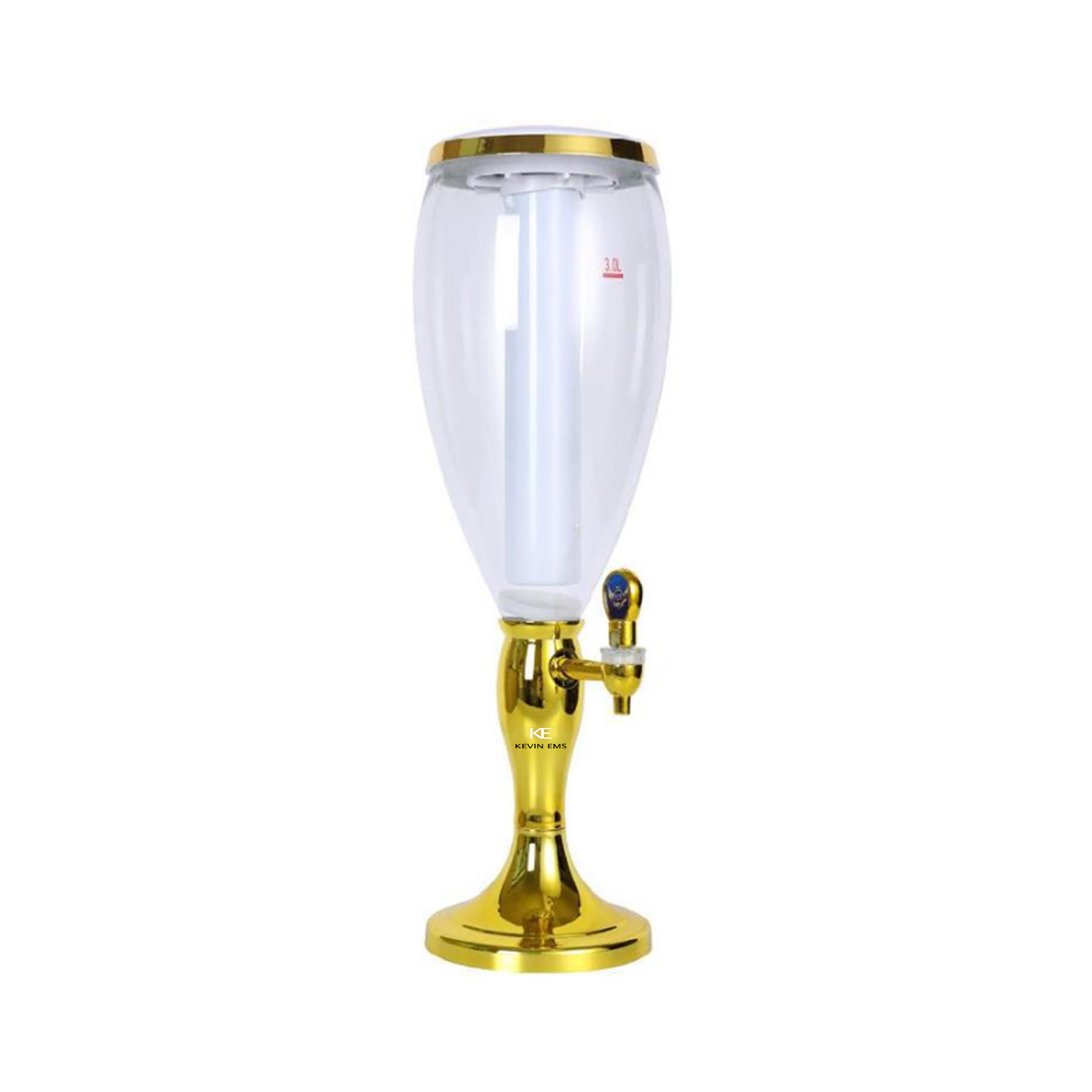 3L Luminous Commercial Creative Beer Barrel With Icicle 1