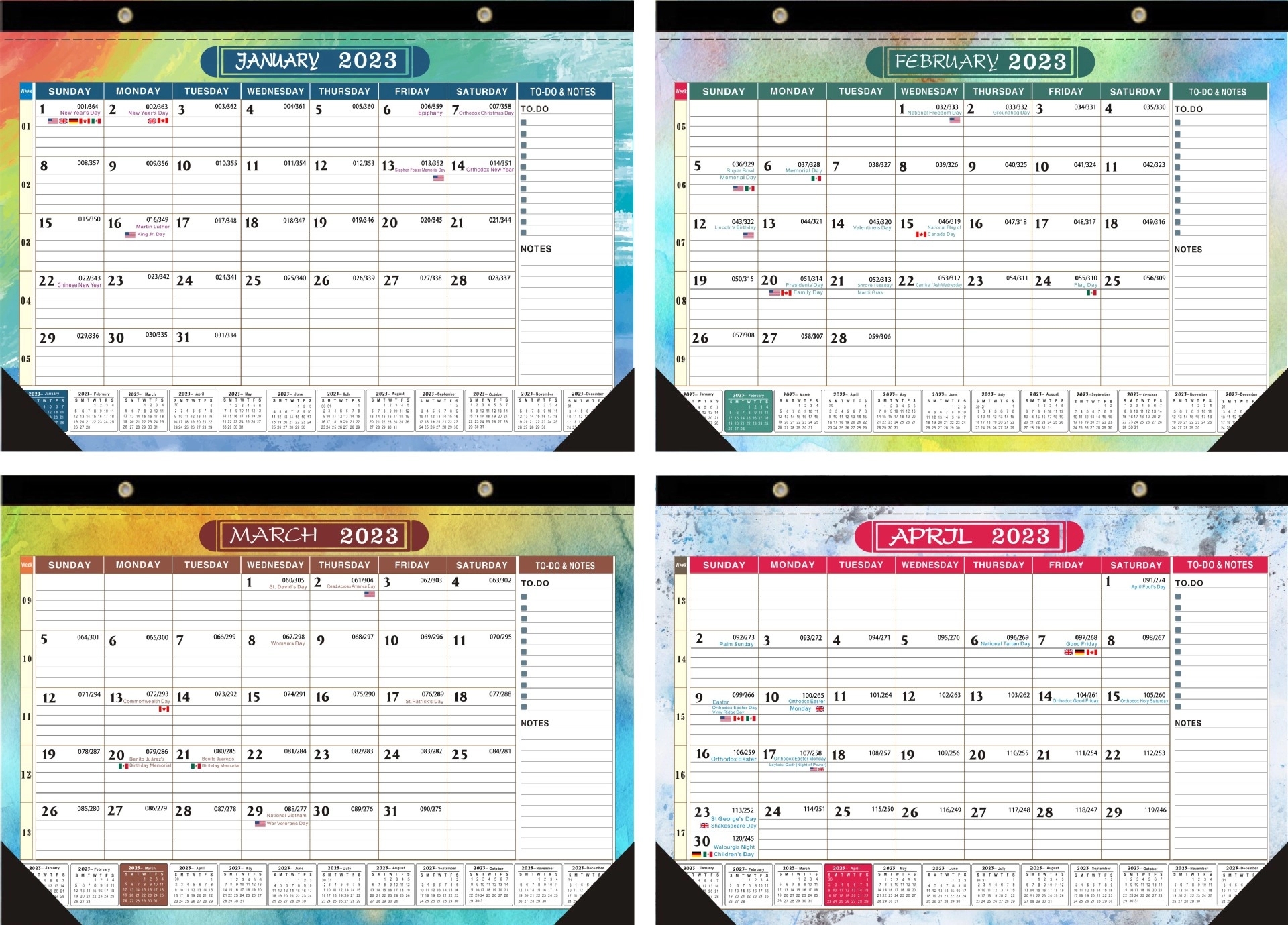 2023 Wall Calendar 2