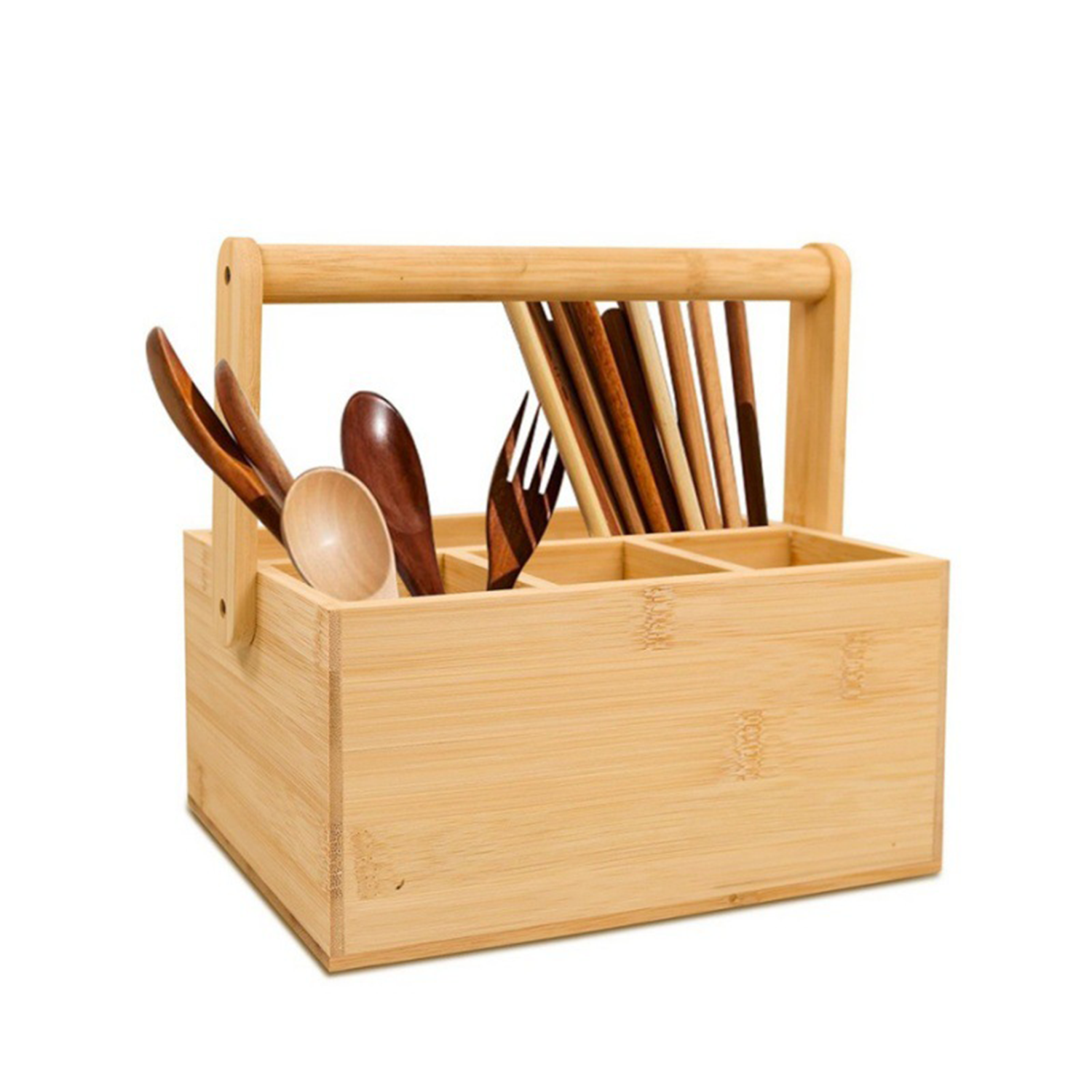 Portable Wooden Basket 3
