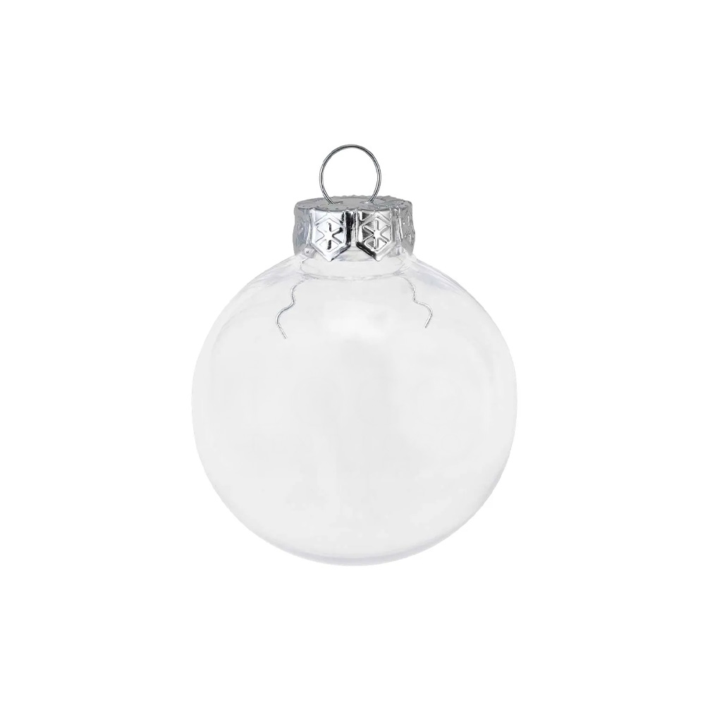 Transparent Filling Baubles Holiday Hanging Balls 8