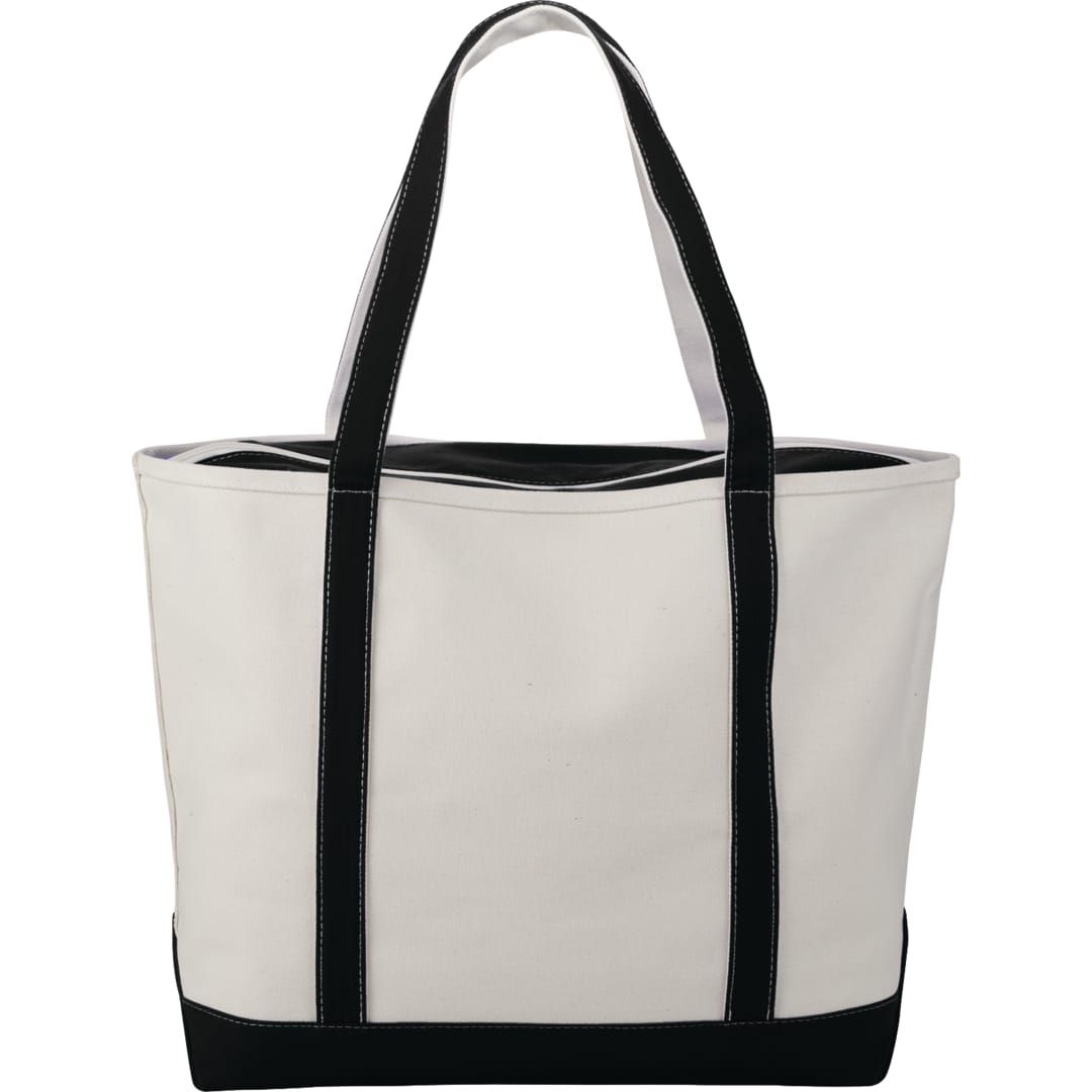 Baltic 24oz Cotton Canvas Tall Zippered Tote 2