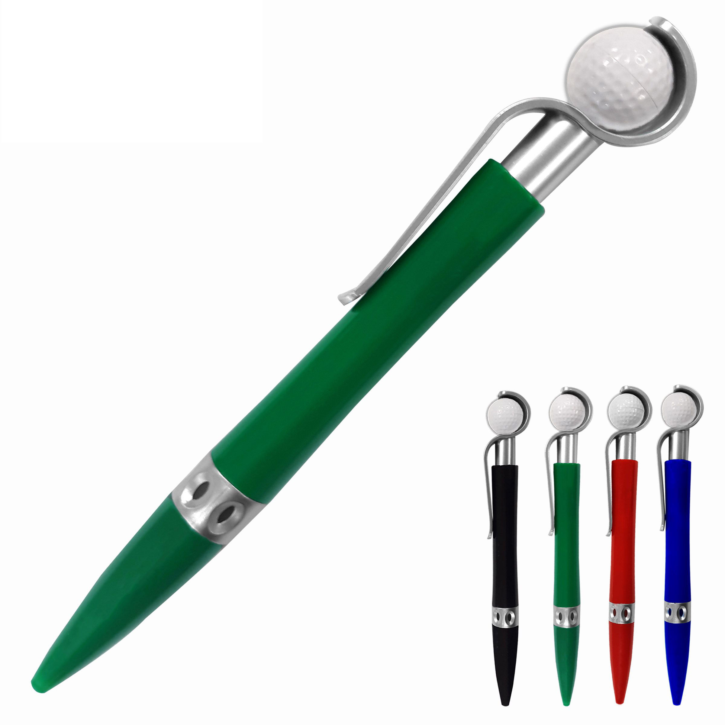 Golf Ball Ballpoint Custom Pens - Sports & Golf Promotions 6