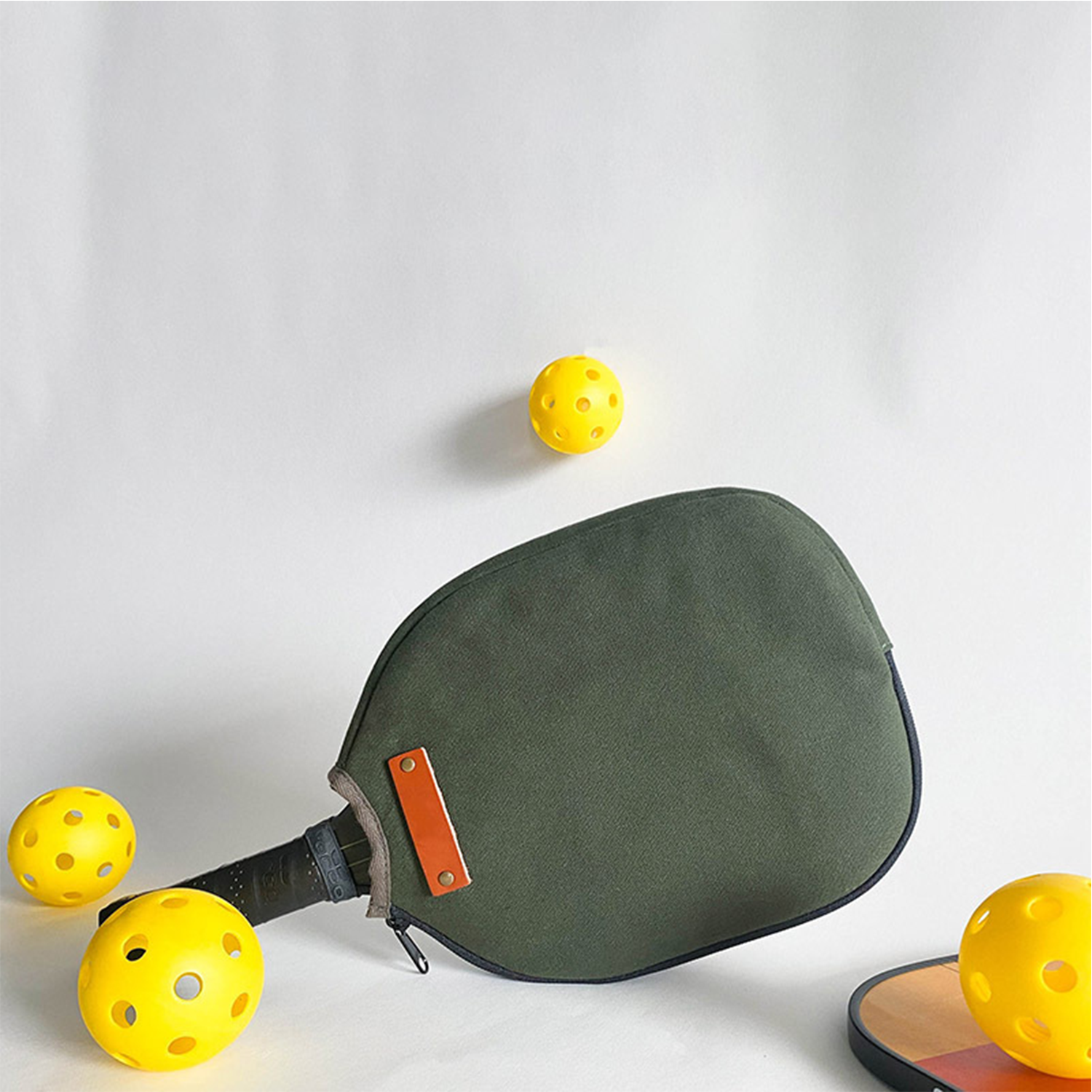 Personalized Canvas Pickleball Paddle Cover 6
