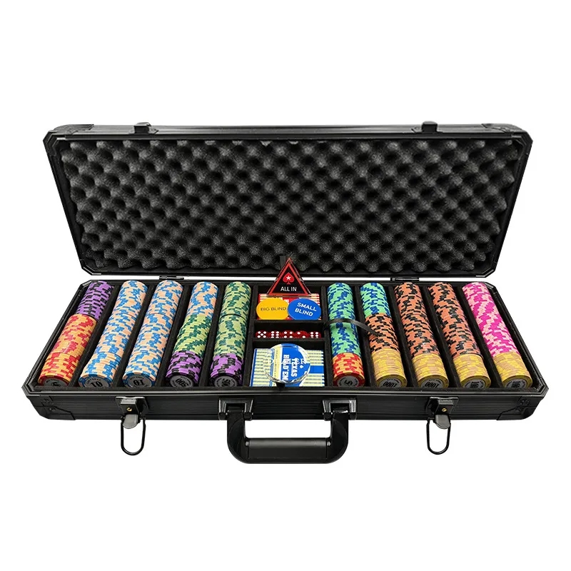 300 Piece Texas Hold'em Poker Chip Set 4