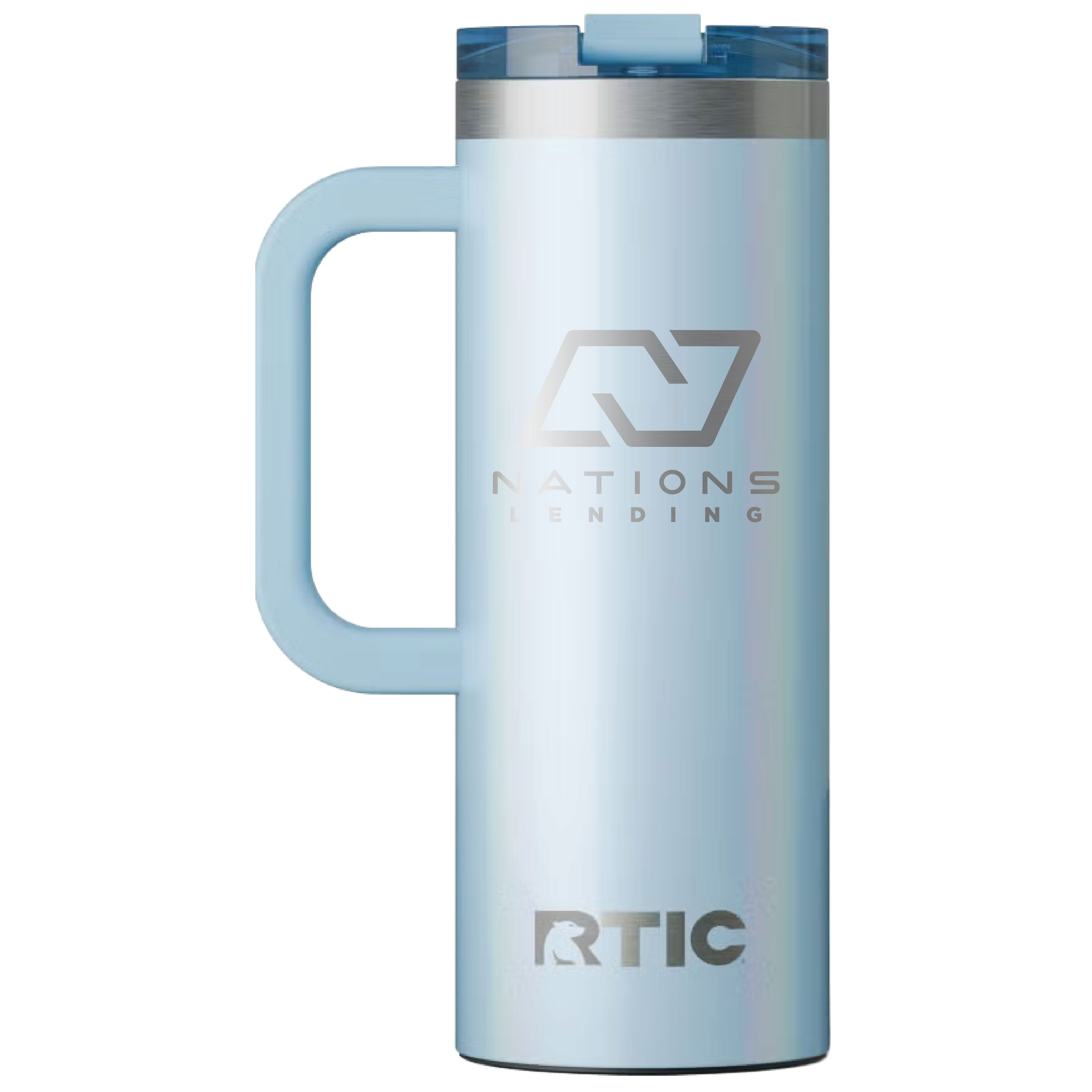 RTIC 20oz Ringed Stainless Steel Ceramic Lined Travel Mug 43