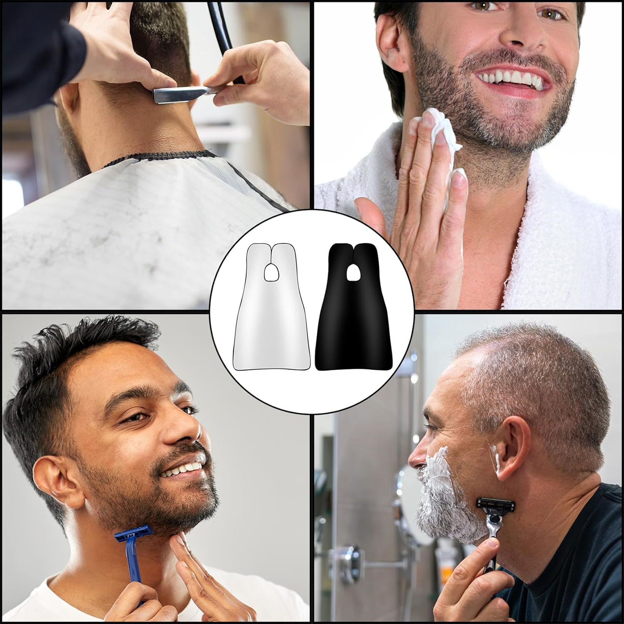 Waterproof Beard Bib Apron For Shaving 3