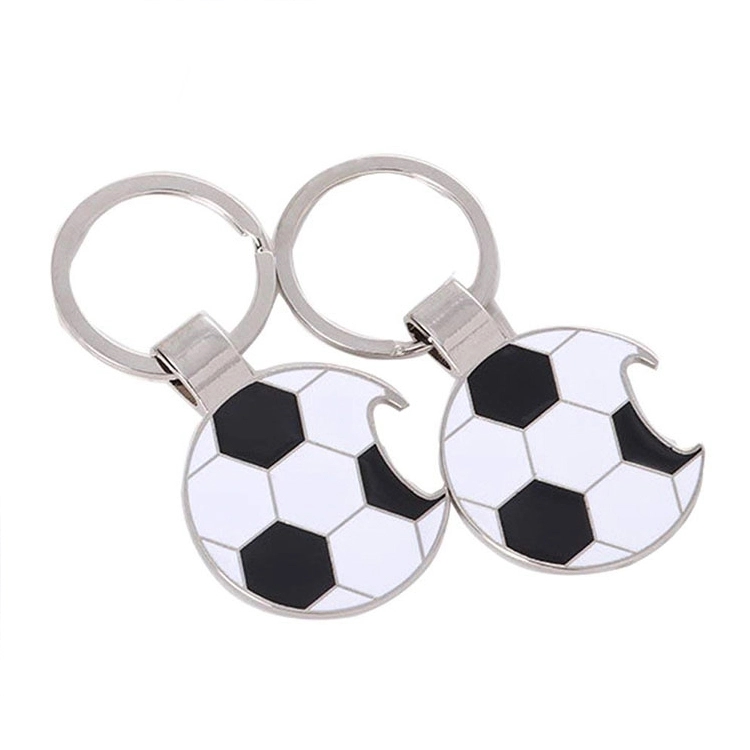Football Shape Keychain with Bottle Opener 2