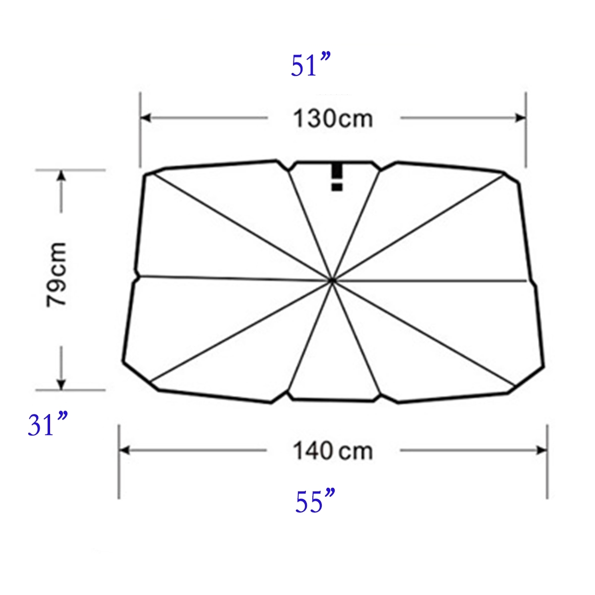 Windshield Sun Shade Umbrella 5