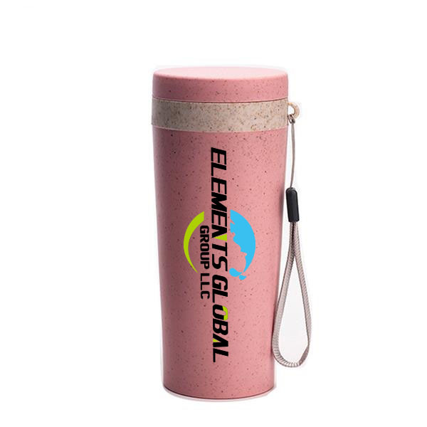 Wheat Straw Double-Layer Insulation Hand-Made Cup 7