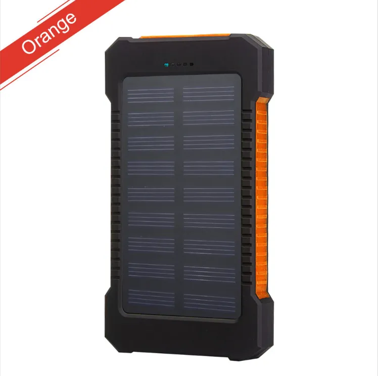 Solar Charger Power Bank W/ Flashlight 2