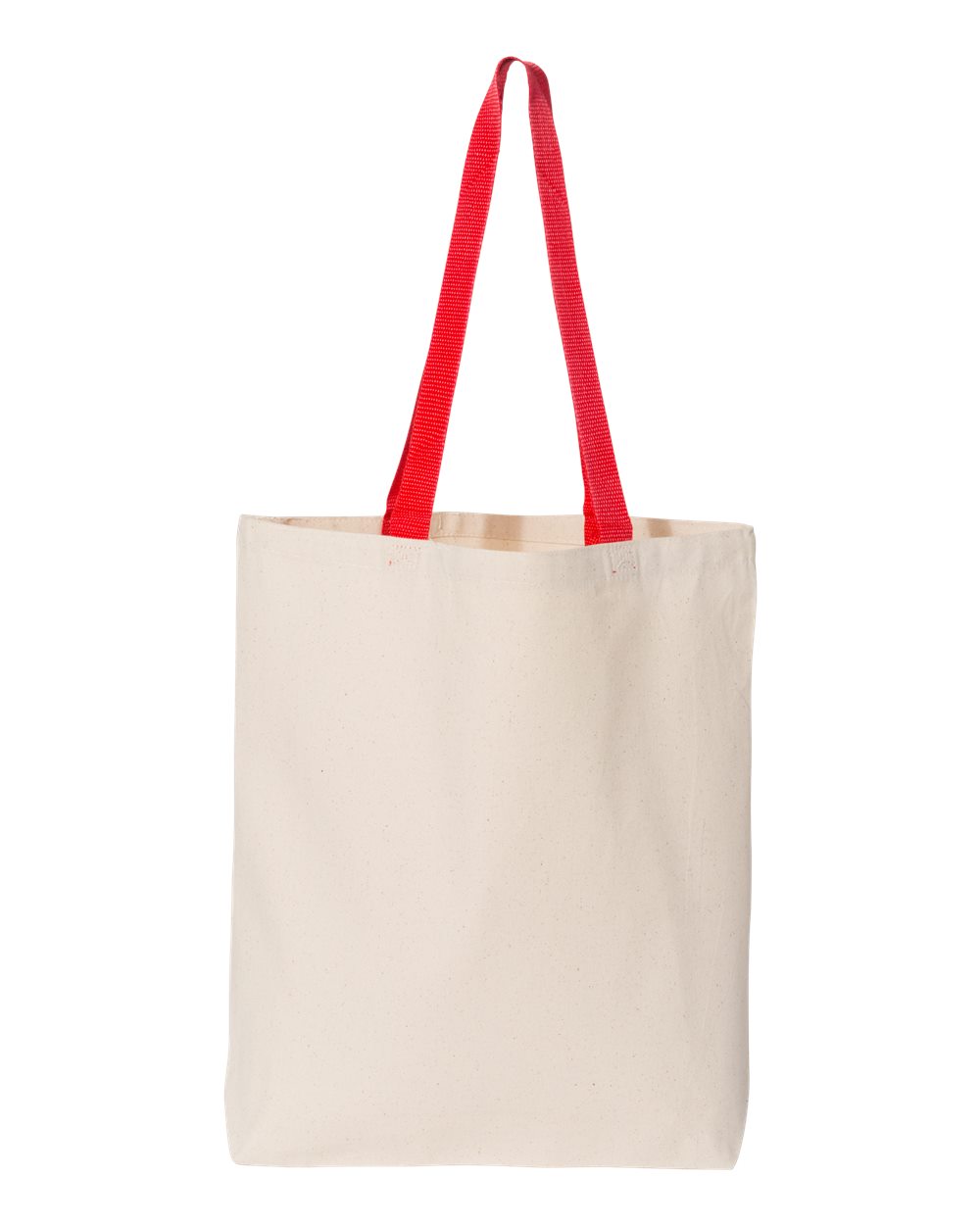 11L Canvas Tote with Contrast-Color Handles - Q4400 25