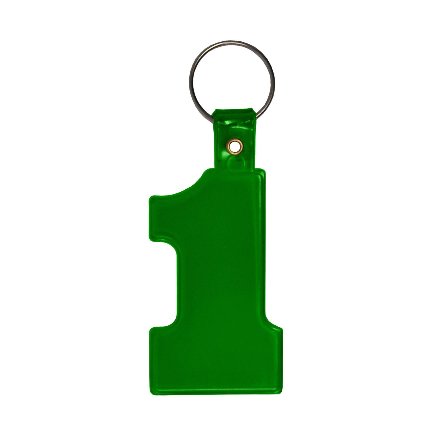 #1 Shaped Key Tag 15
