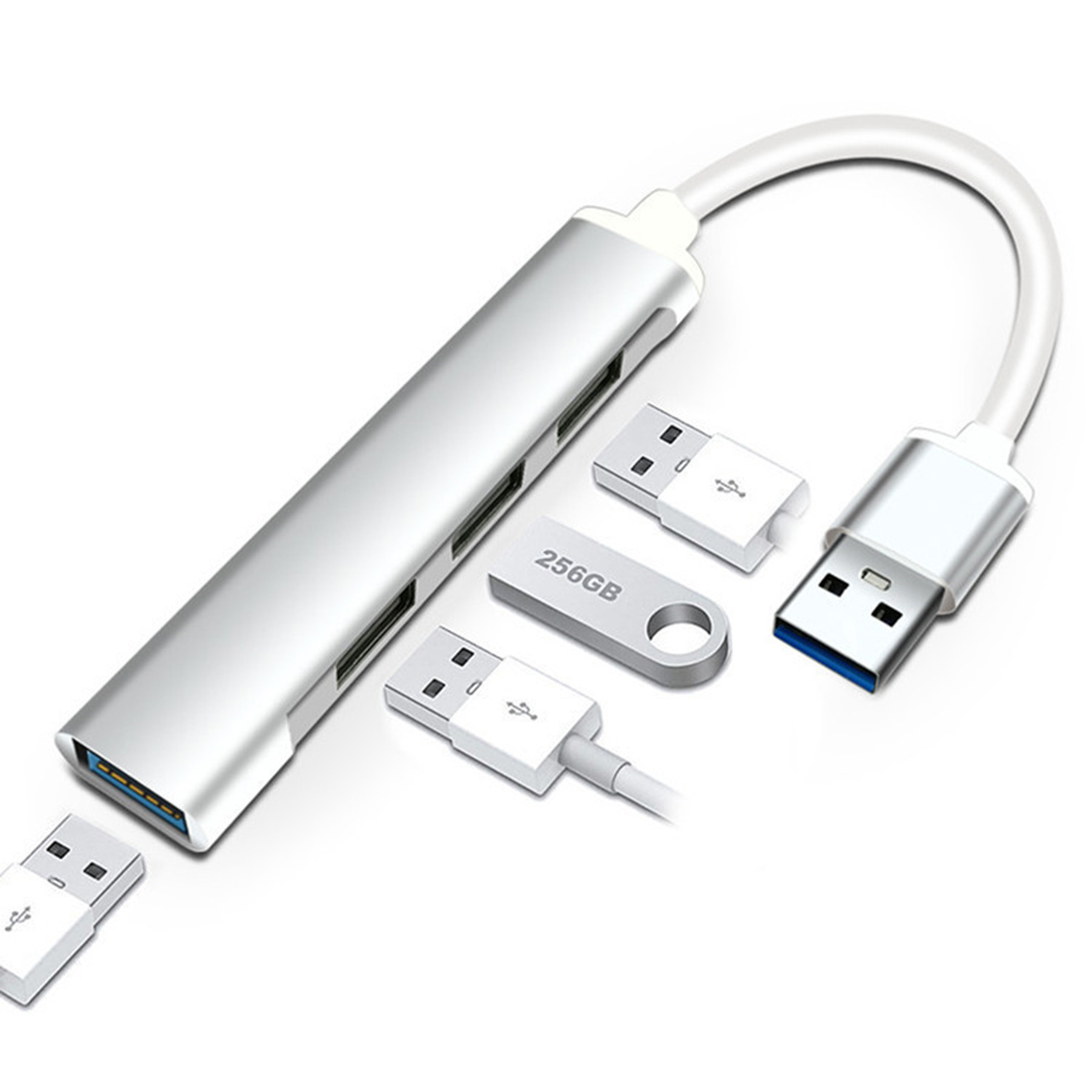 4 Port USB Data Hub 2