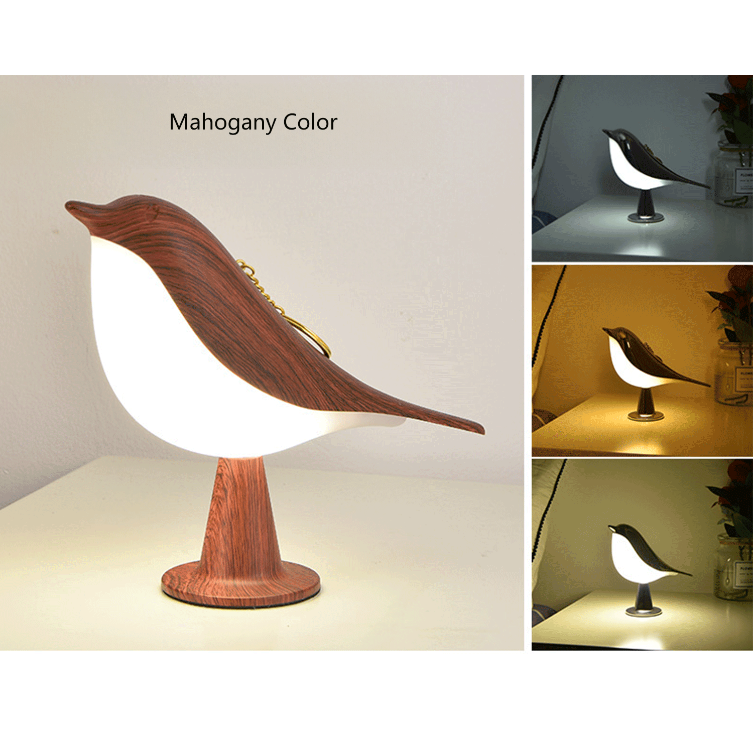 bedrooms decoration baby room adjustable Bird Touch Light 7