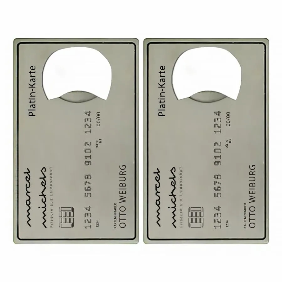 Platinum Card Shaped Bottle Opener 2