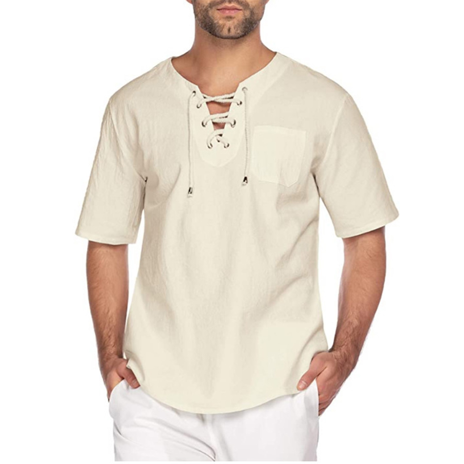 Cotton Linen T-Shirt 5