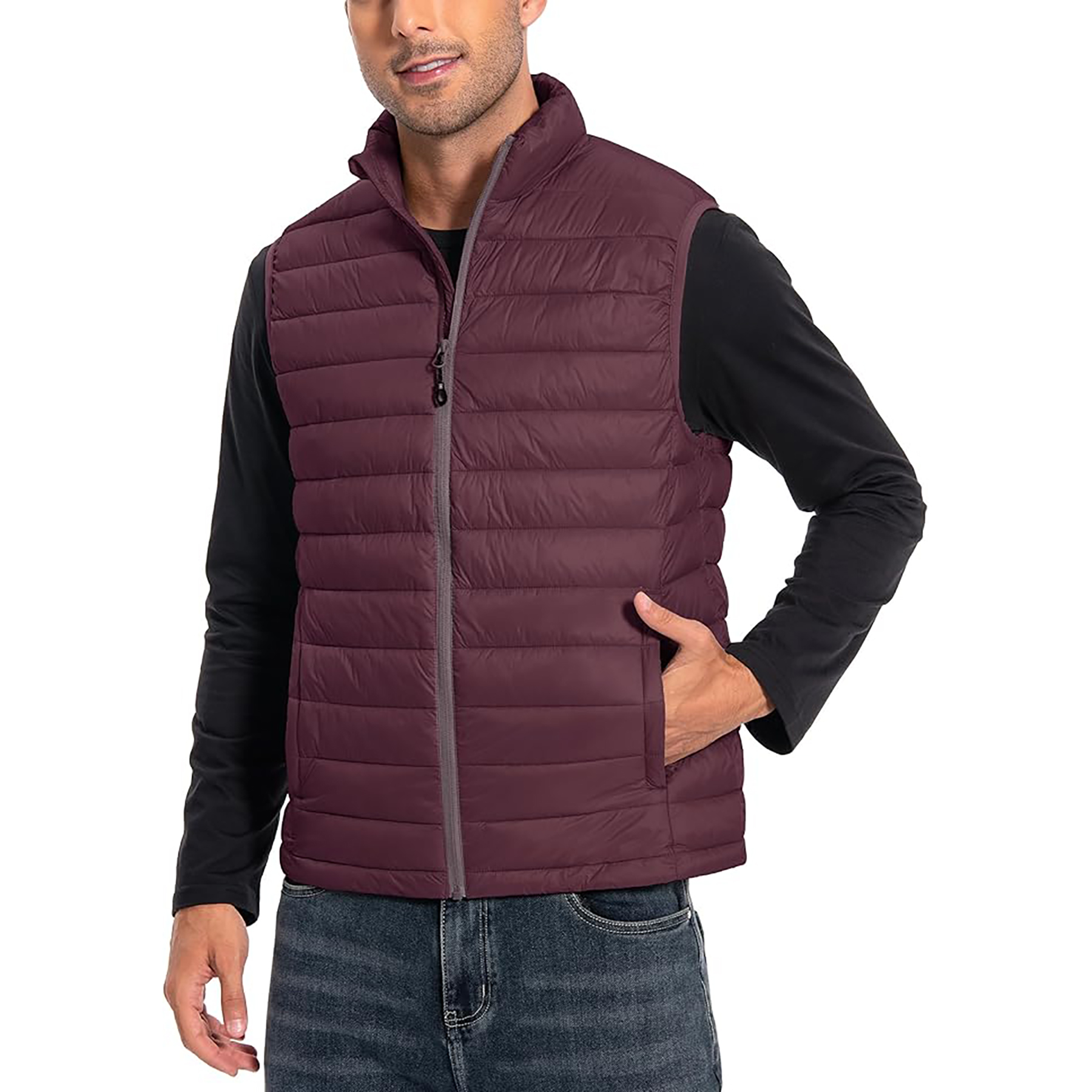 Men's Packable Lightweight Down Vest 6