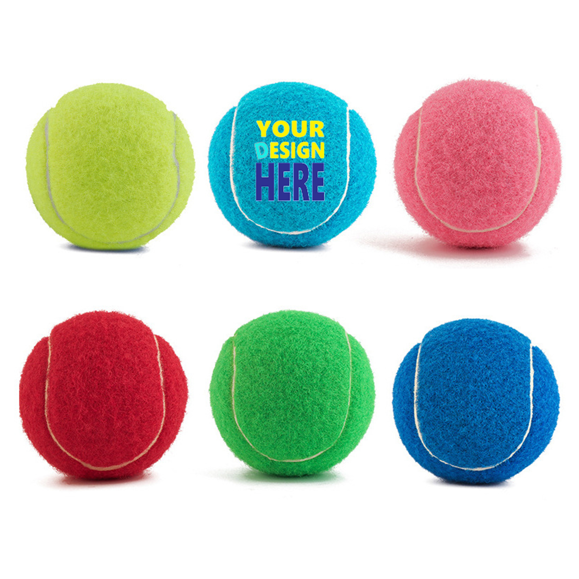 Rubber Pet Tennis Balls MOQ 50 2