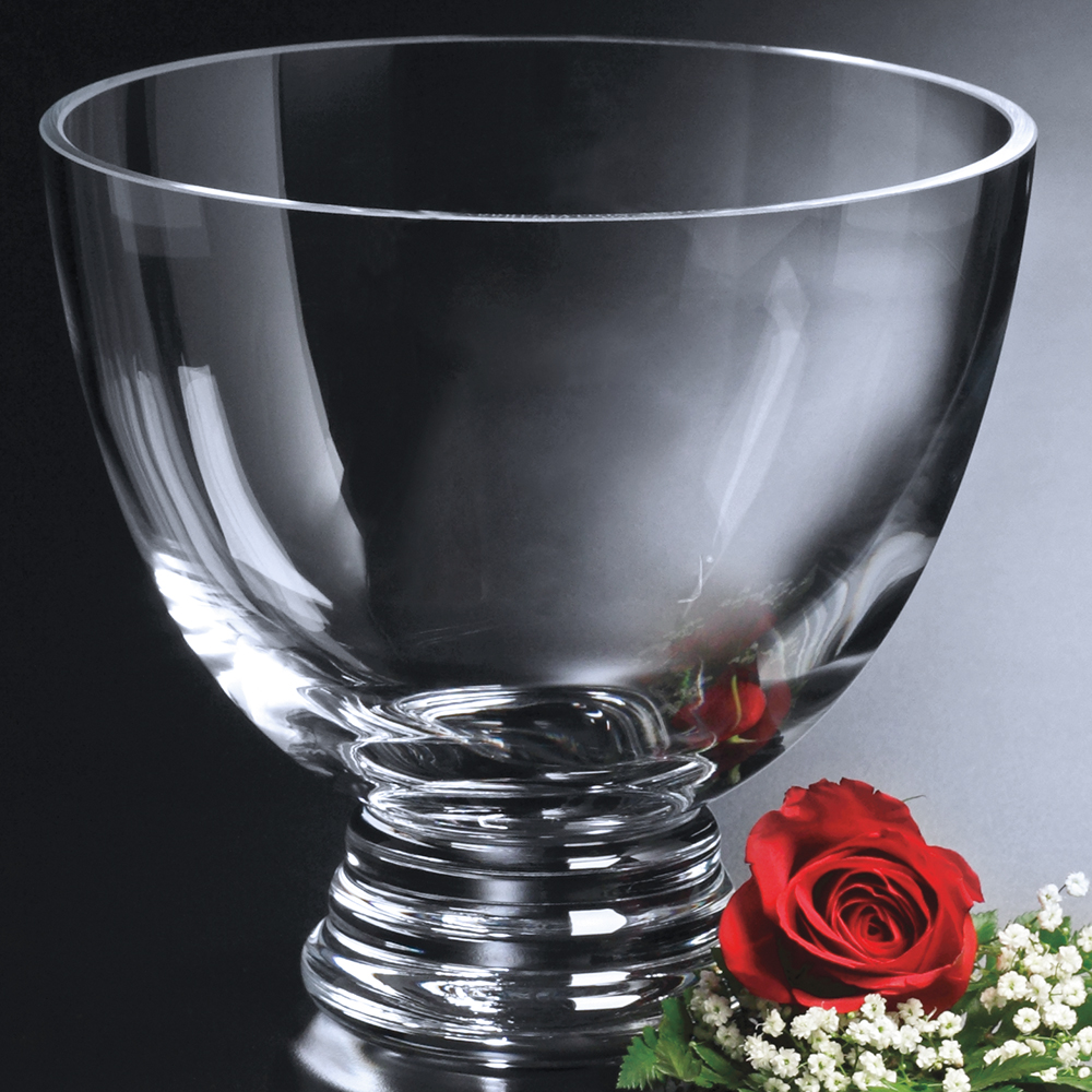 Clear Pedestal Bowl 7