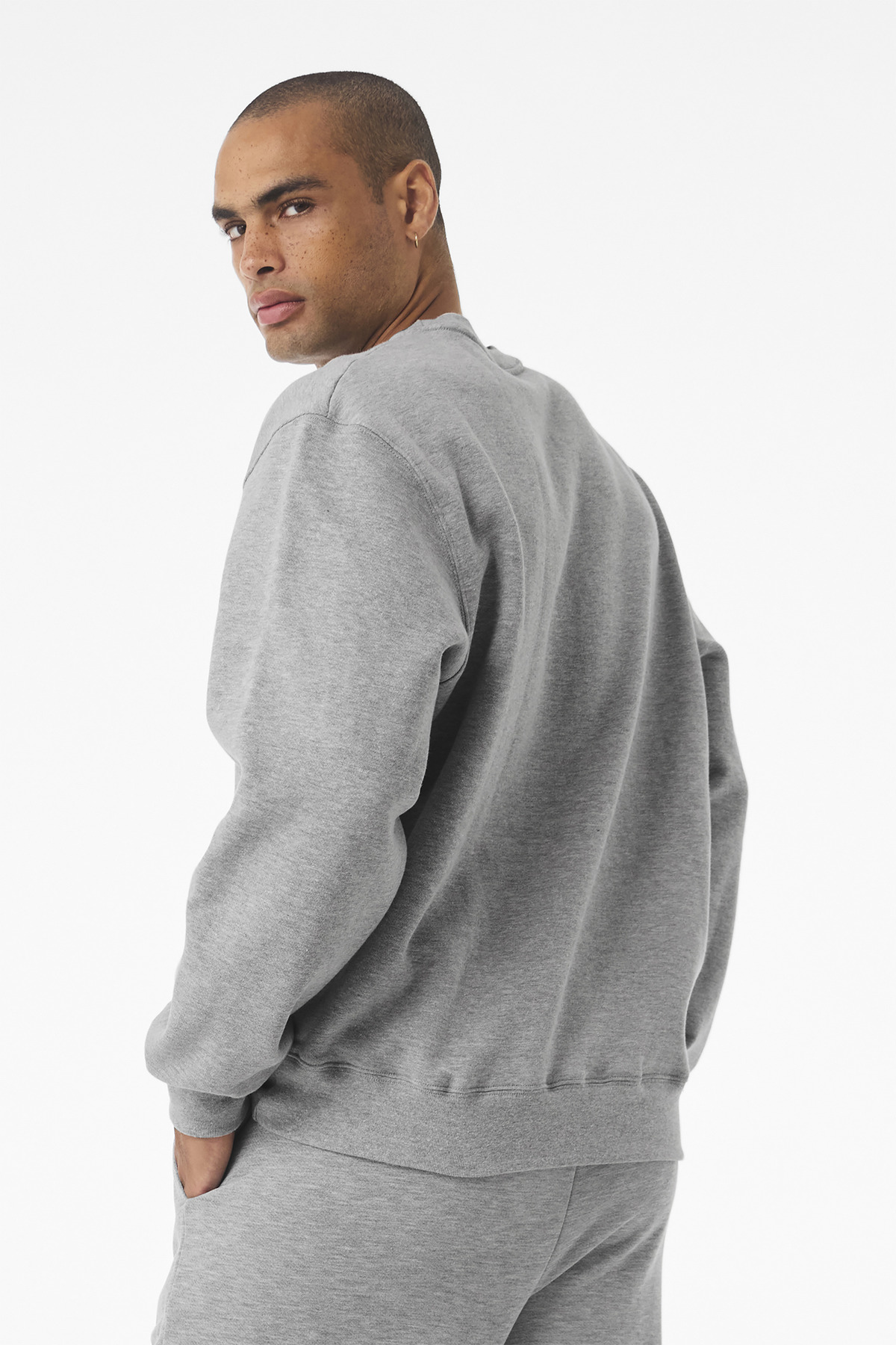 BELLA+CANVAS Unisex 10-Ounce Heavyweight Crewneck Sweatshirt BC4711 43