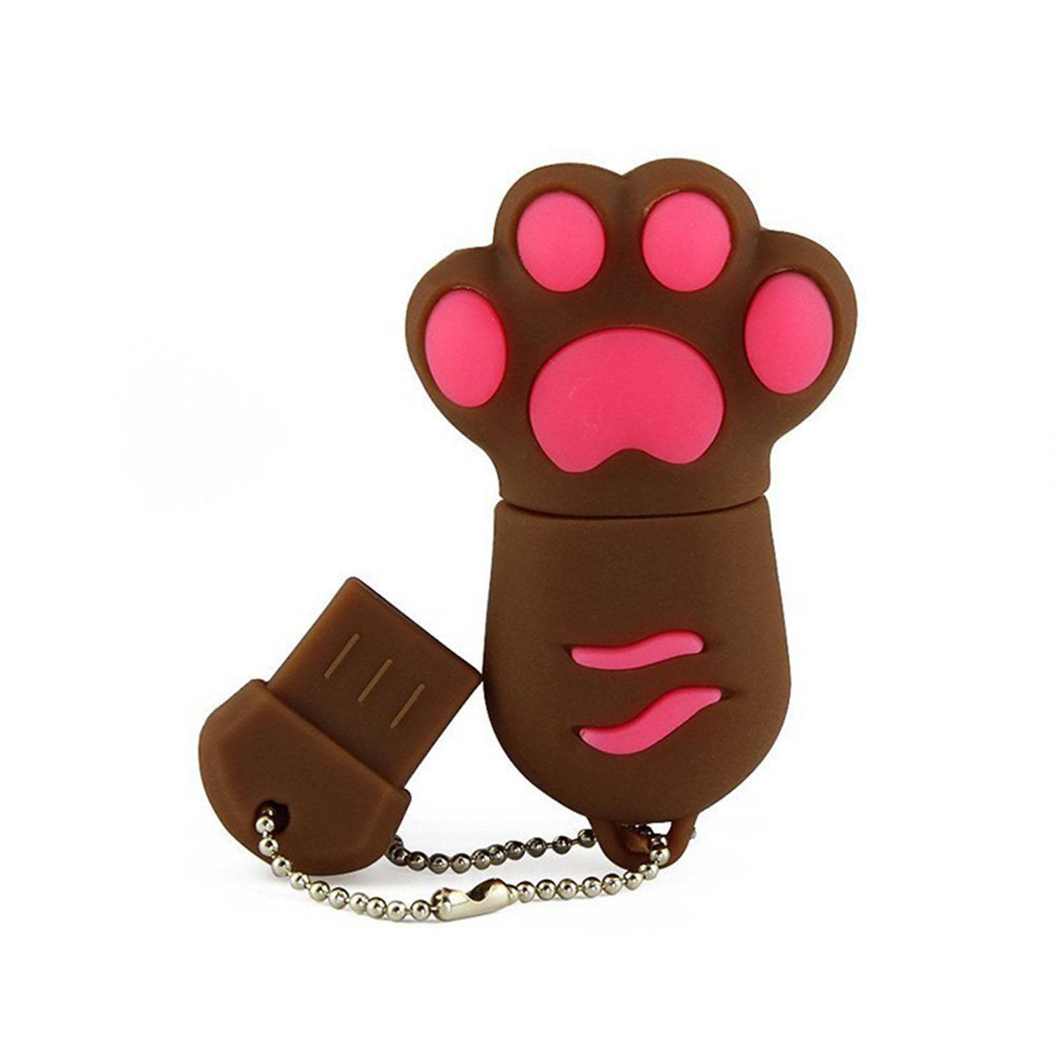 Cartoon Cat Claw Shell USB Flash Disk 128G 2