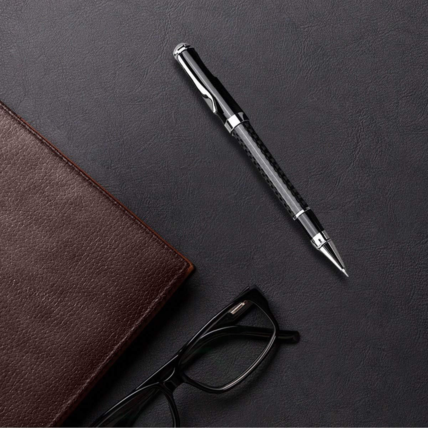 Luxury Carbon Fibre ballpoint Pen 1