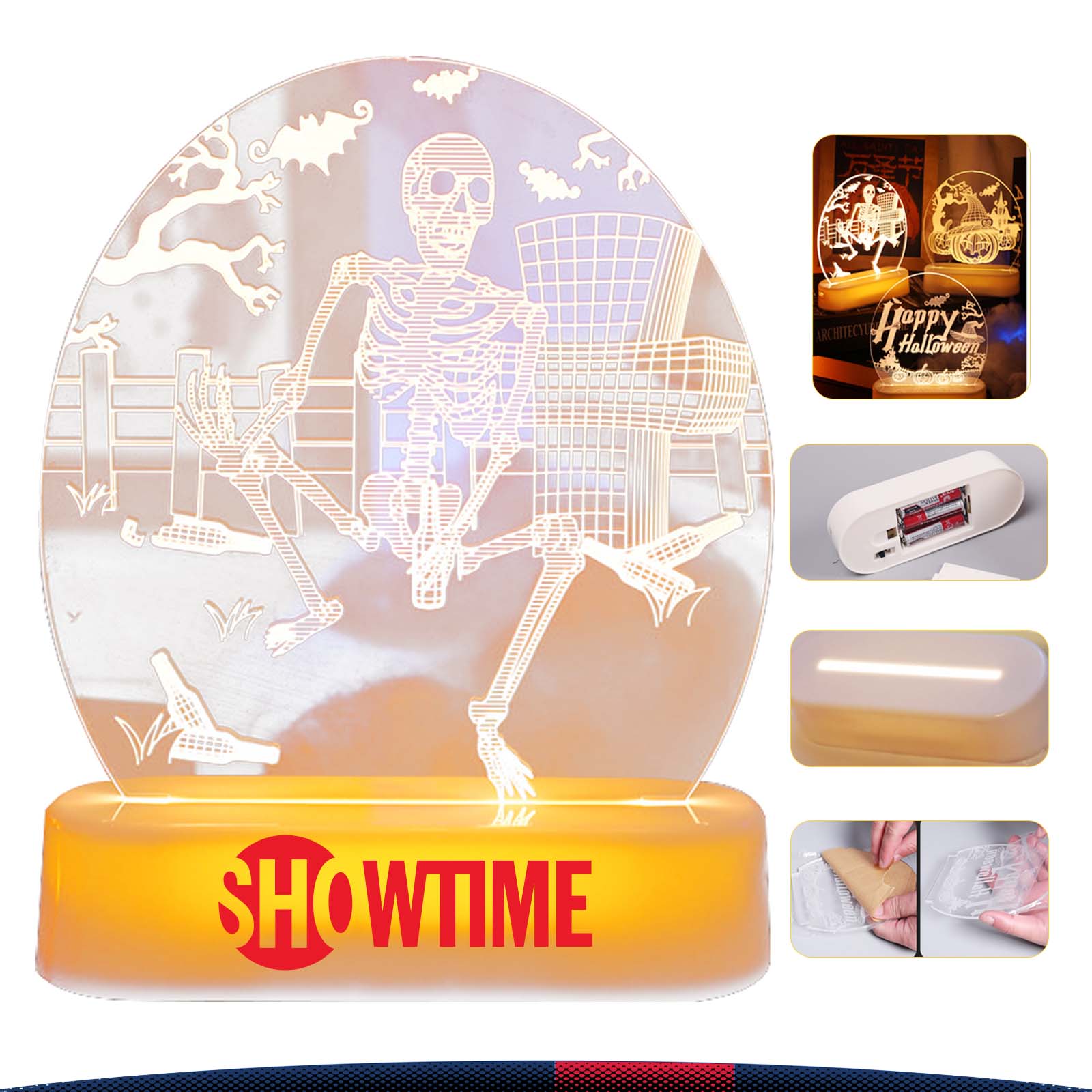 Ghost 3D Night Light 2