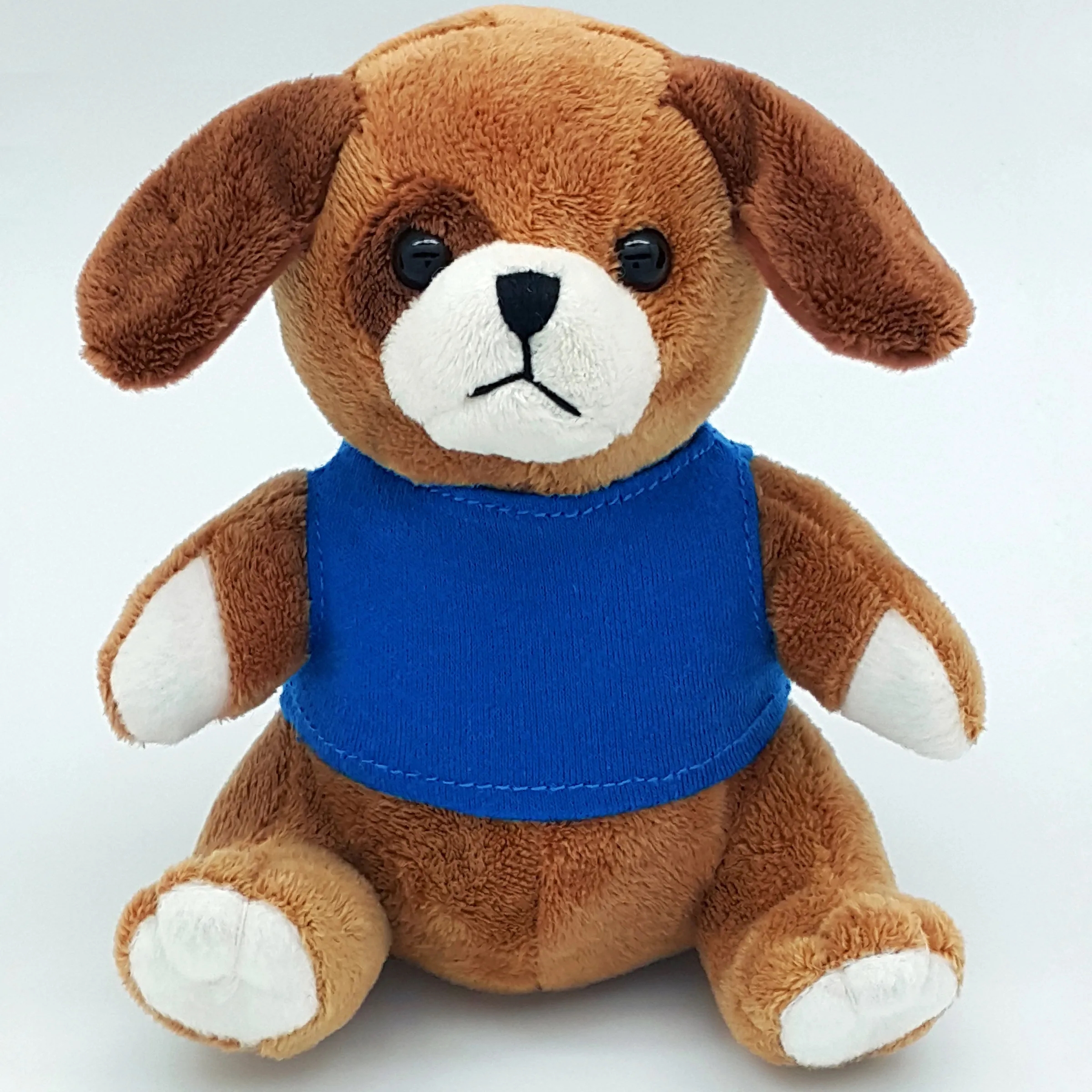 6" Beanie Dog with Embroidered Eyes 13