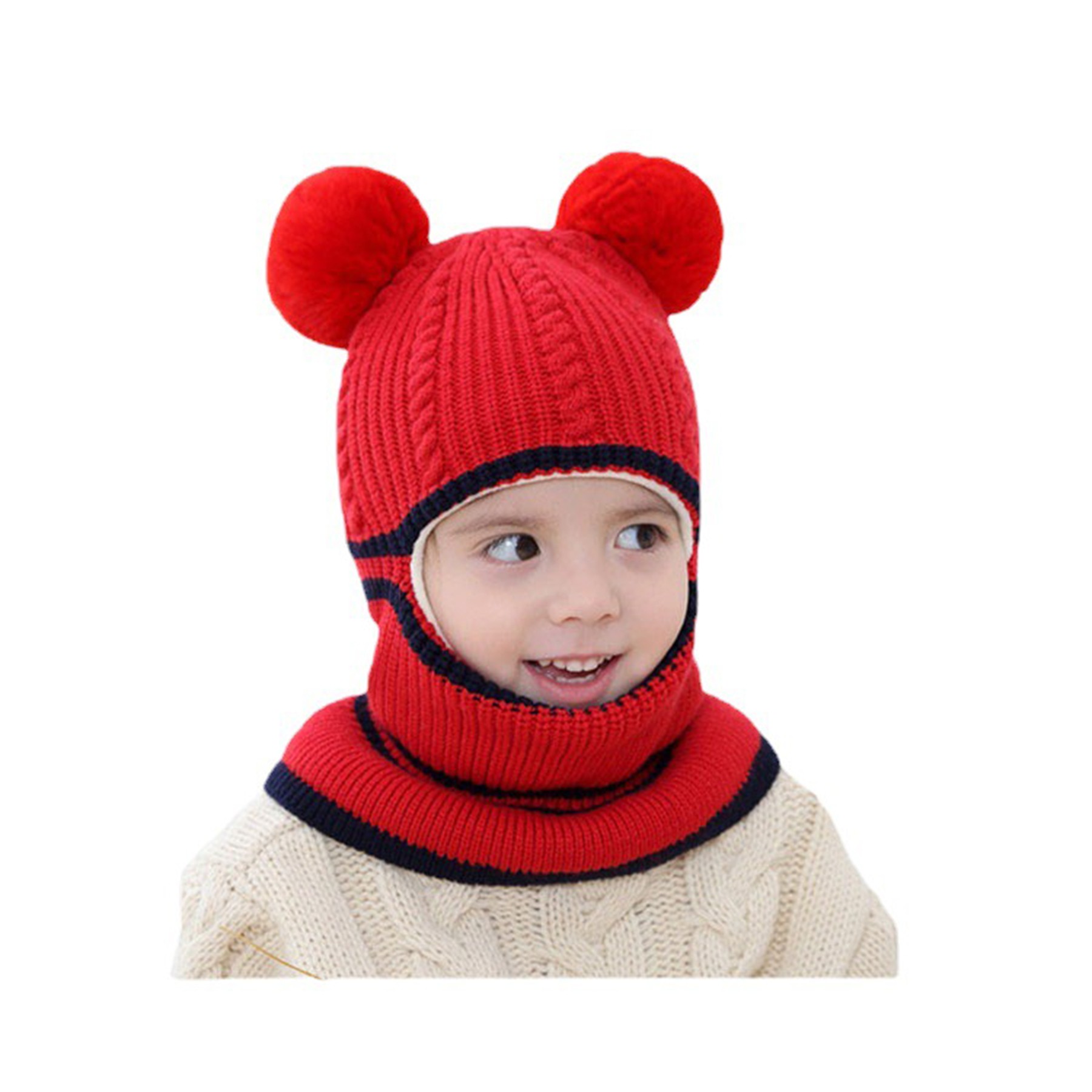 Baby Winter Hat Scarf Set 2