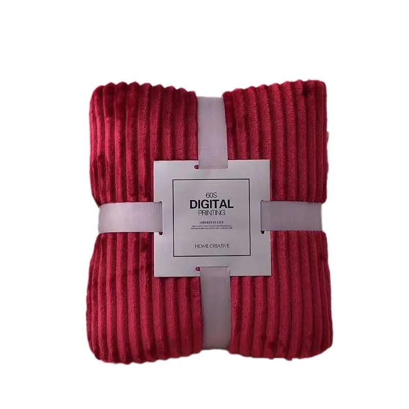 Flannel coral fleece thickened autumn and winter blanket 1