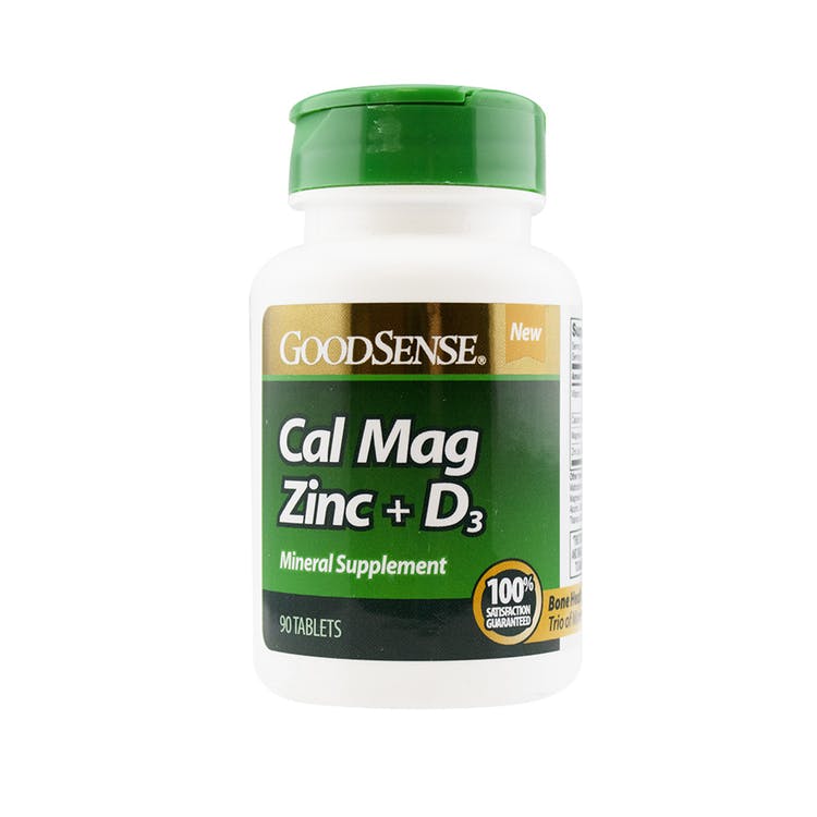 Cal Mag Zinc + D3 Tablets - 90 Count 1