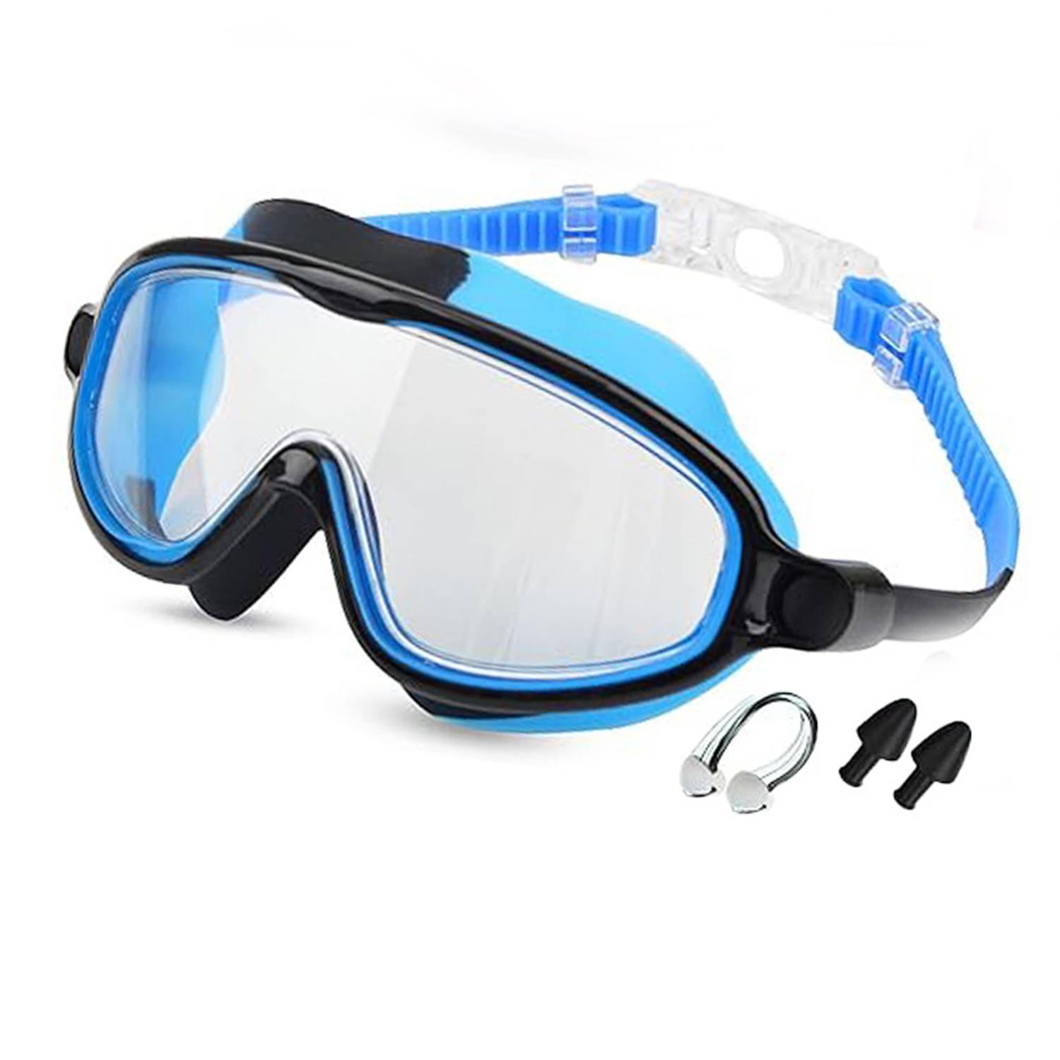Adjustable Kids' Swim Goggles – UV Protection & Anti-Fog 9