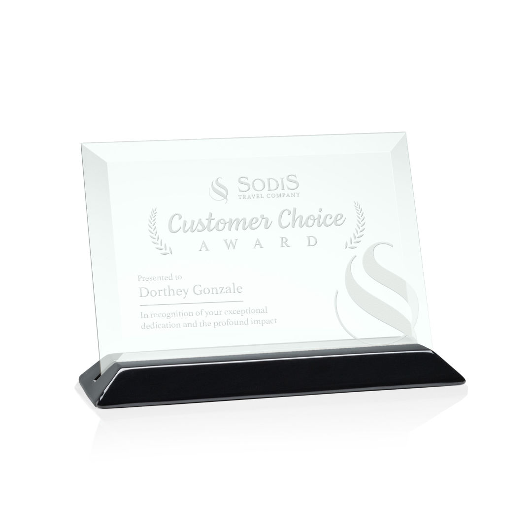 Embassy Award - Jade/Black (Horiz) 20