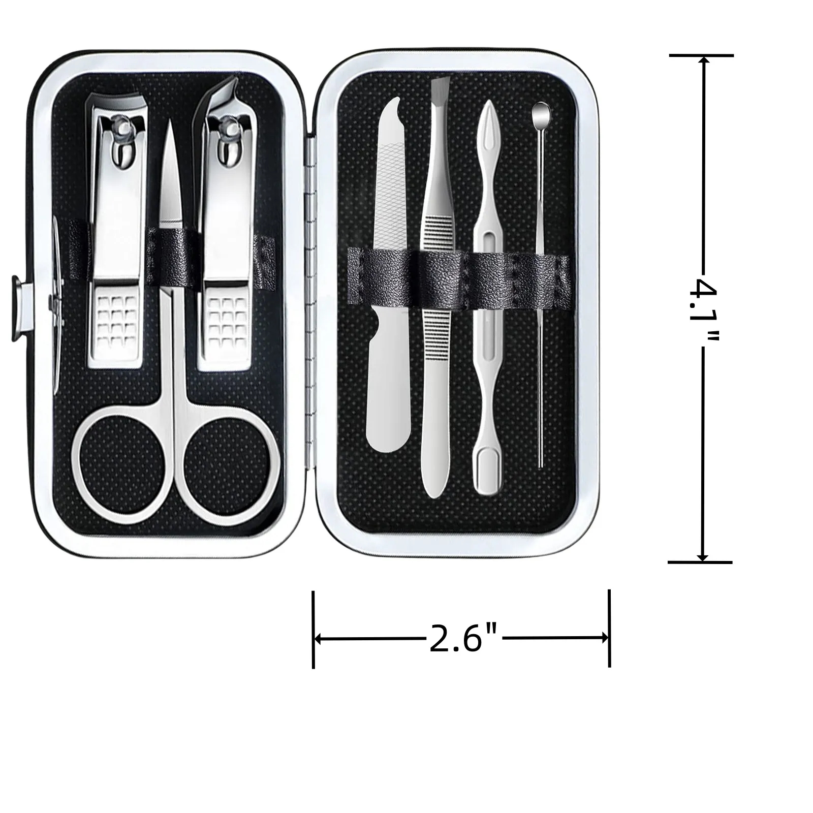 Staiiless Seel Nail Clipper Set Manicure Kit MOQ20 2