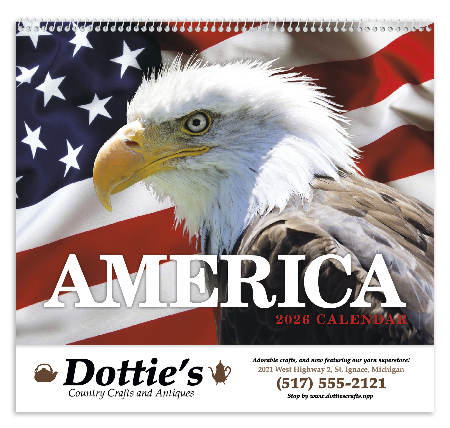 HotLine® Products America Appointment Calendar - Spiral 42