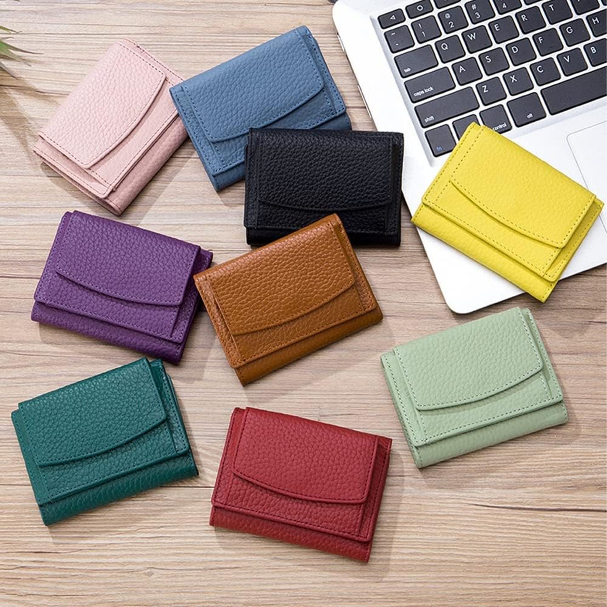 Leather RFID Blocking Pocket Wallet 2