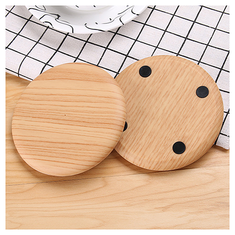 Bamboo Style Wireless Charger Pad 3