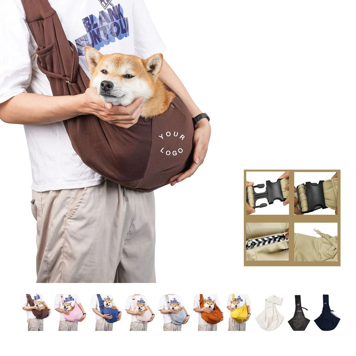 Comfortable Pet Carry Bag for Store Trips or Walks 17