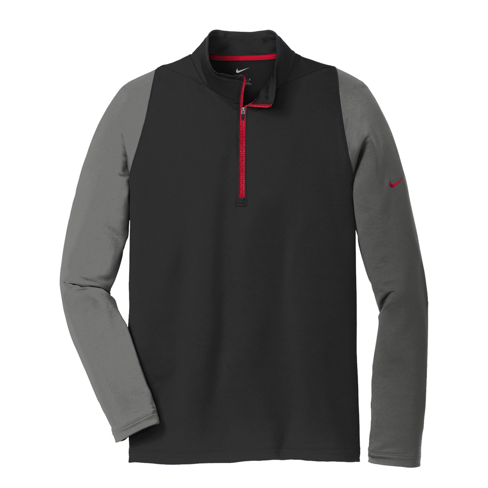 Nike Dri-FIT Stretch 1/2-Zip Cover-Up 7.6 oz. Winter Jacket