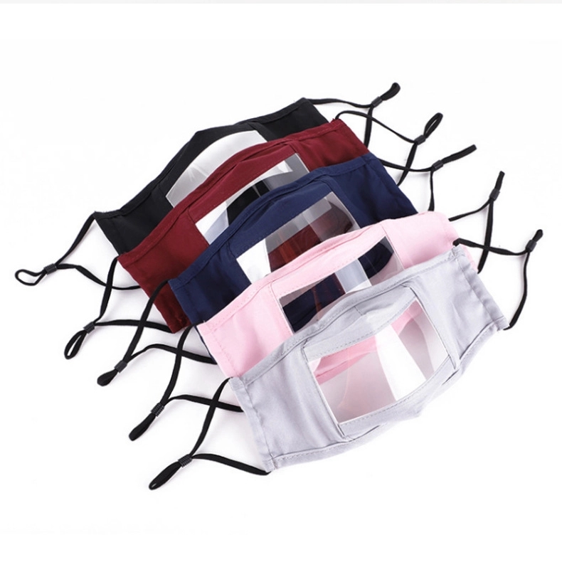 Lip Language Clear Cotton Reusable Adjustable Mask 2