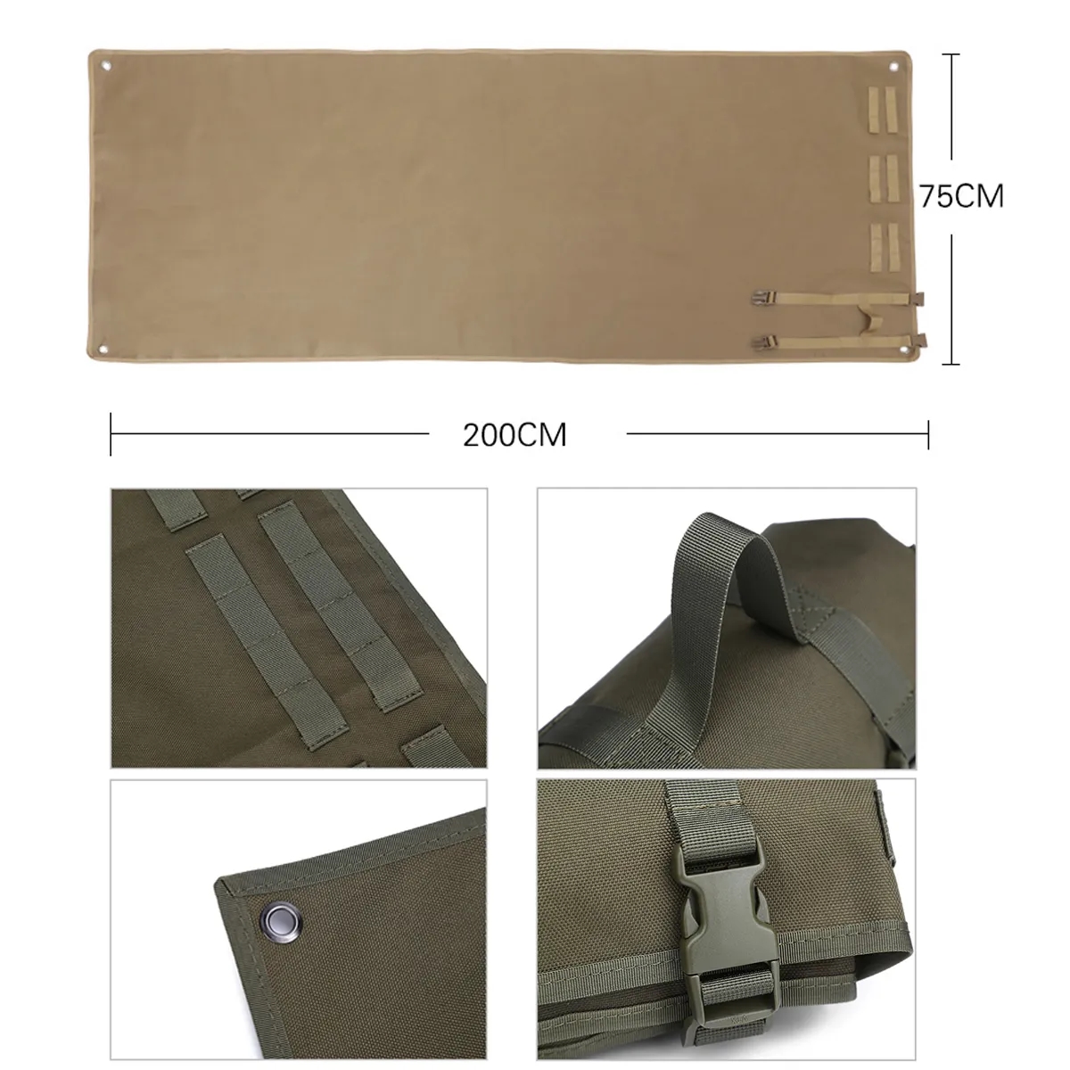 Roll-up Tactical Shooting Blanket 3