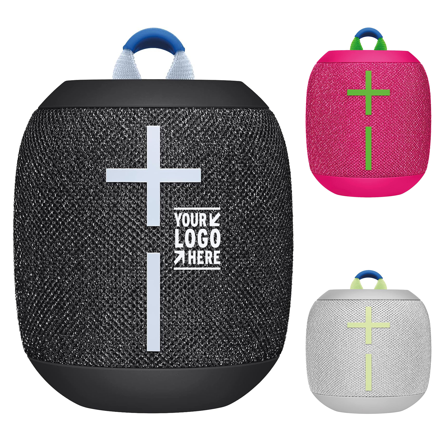 Big Bass 360-Degree Sound Small Waterproof Dustproof IP67 Portable Wireless Bluetooth Speaker 1