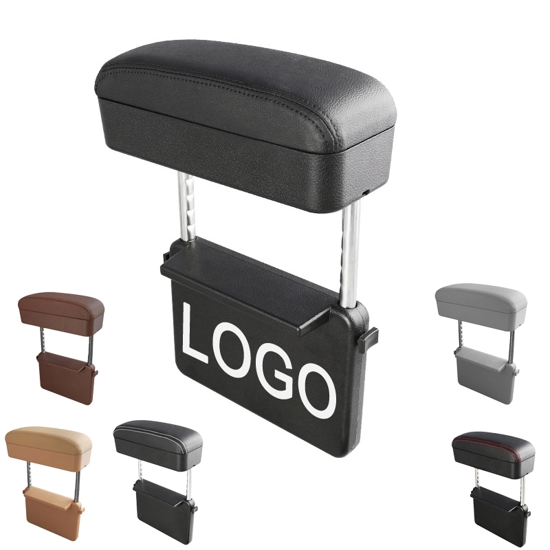 Custom Gift Adjustable Leather Car Armrest Storage Box 8