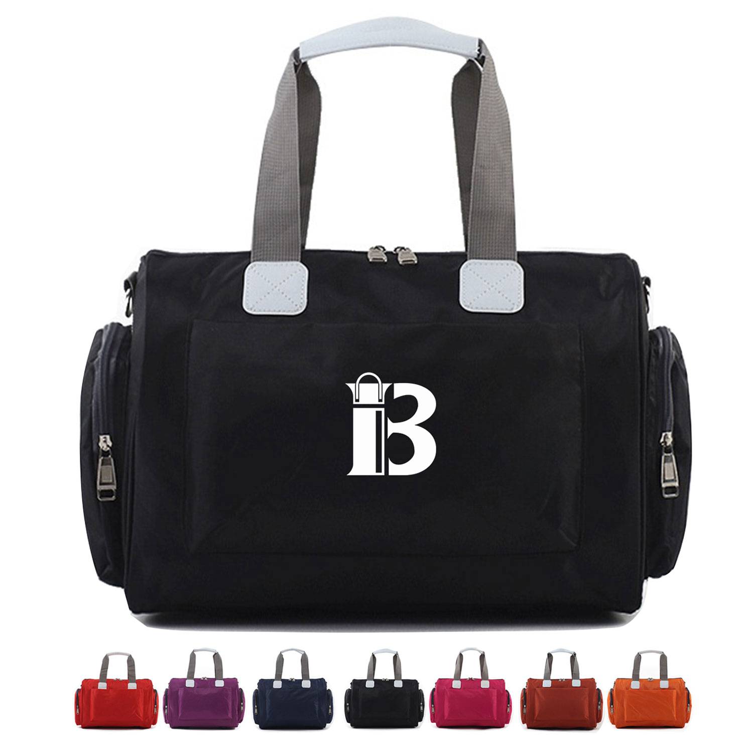 Oxford cloth gym meal travel work Sports Duffel Bag 9